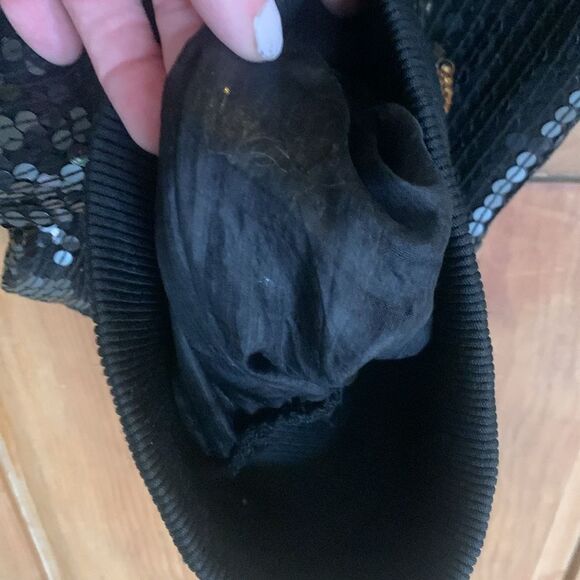 1980’s Gucci style sequin and beaded leopard/tiger dolman dress - Picture 12 of 13